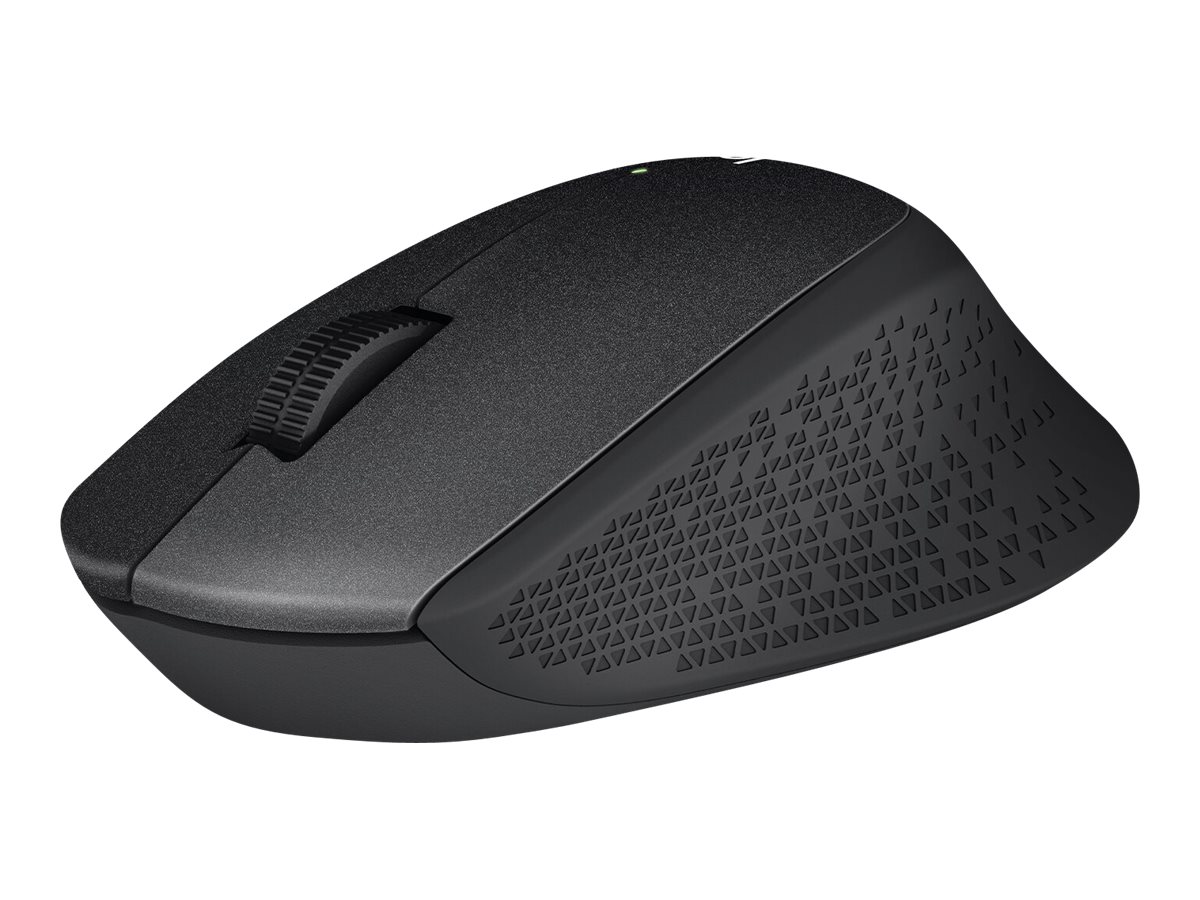 Logitech M330 SILENT PLUS - Mus - 3 knapper - trådløs - 2.4 GHz - trådløs modtager (USB) - sort - Billede 3