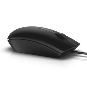 Dell MS116 - Mus - optisk - 2 knapper - kablet - USB - sort - detailsalg - Billede 3