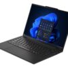 Lenovo ThinkPad X1 Carbon Gen 13 21NX - Aura Edition - AI PC - 180° hængselsdesign - Intel Core Ultra 7 - 255U / op til 5.2 GHz - Evo - Win 11 Pro - Intel Graphics - 32 GB RAM - 1 TB SSD TCG Opal Encryption 2, NVMe - 14"" IPS 1920 x 1200 - Wi-Fi 6E, Bluetooth - 4G/5G opgraderbar - sort maling - kbd: nordisk (dansk/finsk/norsk/svensk) - CO2 Offset 0,5 ton (2. Gen) - New Open Box