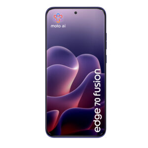 Motorola Edge 70 Fusion - 5G smartphone - dual-SIM - RAM 8 GB / Intern hukommelse 256 GB - OLED display - 6.78"" - 2772 x 1272 pixels (144 Hz) - 3x bagkamera 50 MP, 13 MP - front camera 32 MP - pantone orient blå - Billede 3