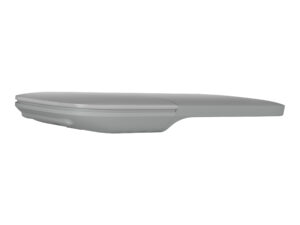 Microsoft Surface Arc Mouse - Mus - optisk - 2 knapper - trådløs - Bluetooth 4.1 - lysegrå - kommerciel - Billede 4
