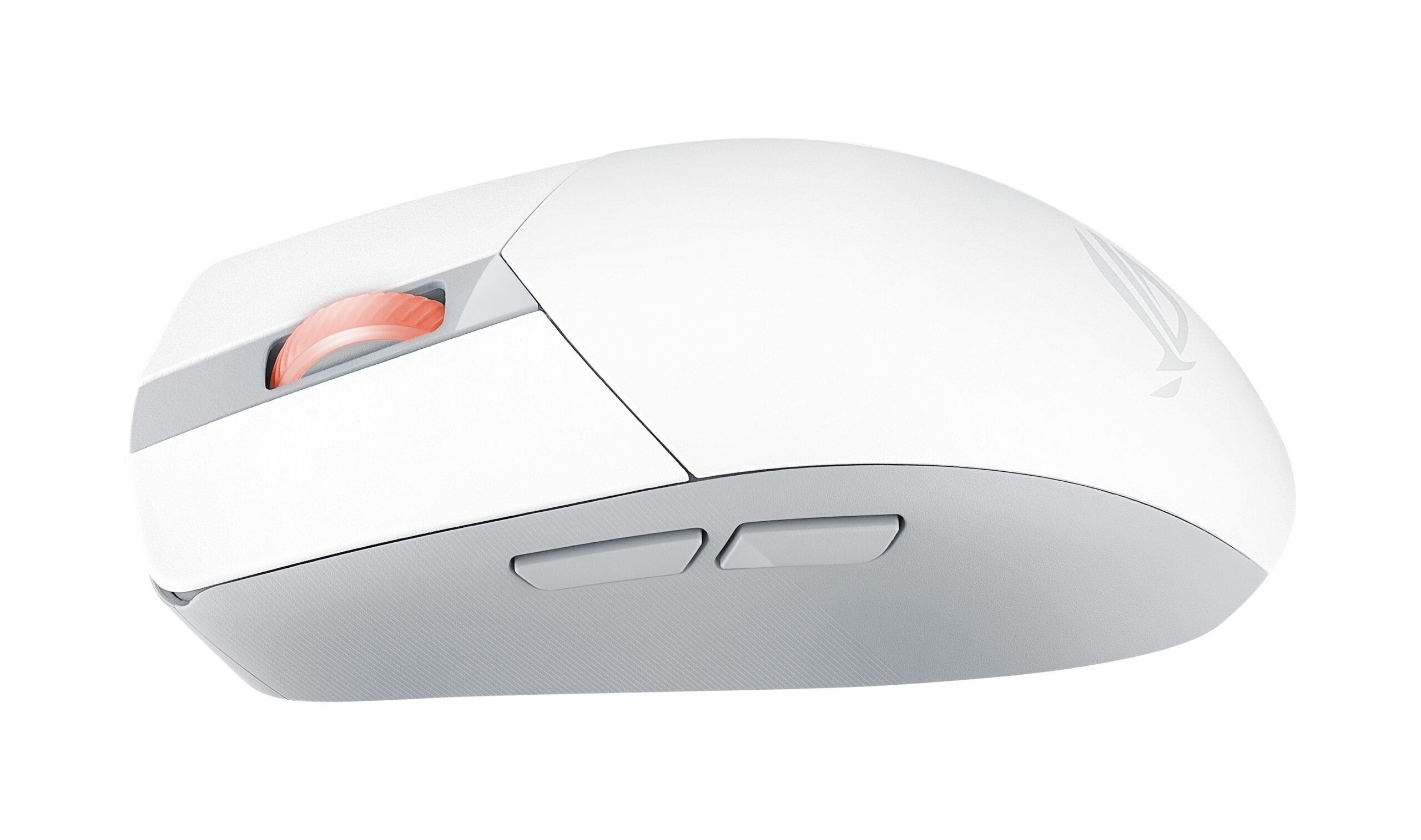 ASUS ROG Strix Impact III Wireless - Mus - højre- og venstrehåndet - optisk - trådløs - 2.4 GHz, Bluetooth 5.1 - USB ROG Omni trådløs modtager - månelyshvid - Billede 4