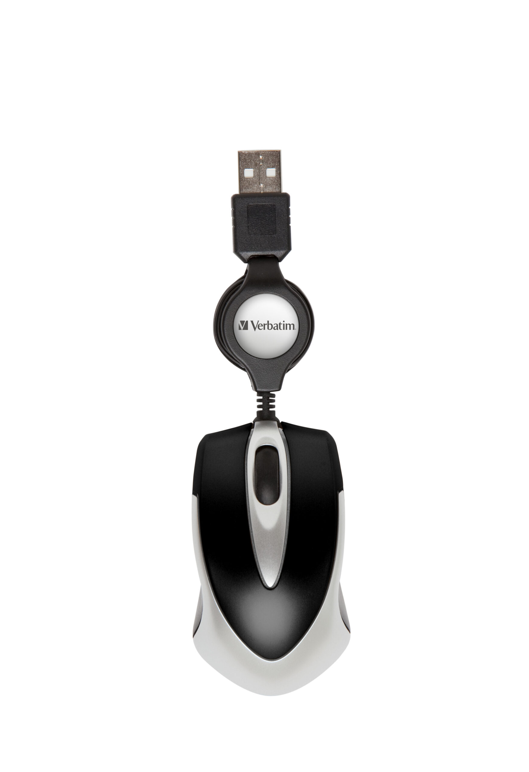Verbatim Go Mini Optical Travel Mouse - Mus - højre- og venstrehåndet - optisk - kablet - USB - sort - Billede 2
