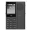 HMD 130 Music - Funktionstelefon - dual-SIM - RAM 8 MB / Intern hukommelse 16 MB - microSD slot - mørkegrå