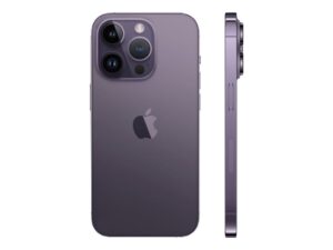 Apple iPhone 14 Pro - 5G smartphone - dual-SIM / Intern hukommelse 128 GB - OLED-skærm - 6.1"" - 2556 x 1179 pixels (120 Hz) - 3x bagkamera 48 MP, 12 MP, 12 MP - front camera 12 MP - dyb purpur - Preowned Grade B - Billede 2