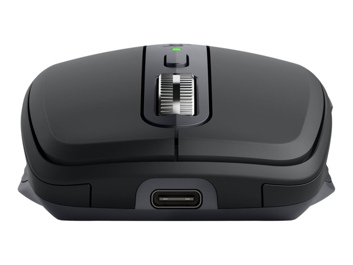 Logitech MX Anywhere 3S for Business - Mus - højrehåndet - optisk - 6 knapper - trådløs - Bluetooth - Logitech Logi Bolt USB-modtager - grafit - Billede 2