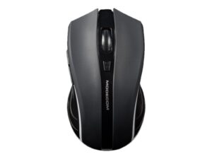 ModeCom MC-WRM1 - Mus - optisk - 5 knapper - trådløs - 2.4 GHz - trådløs modtager (USB) - sort