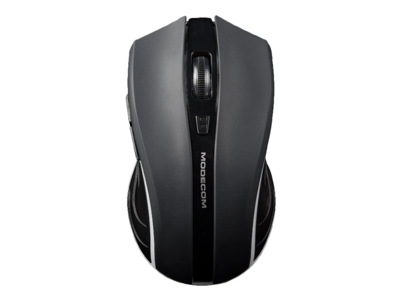 ModeCom MC-WRM1 - Mus - optisk - 5 knapper - trådløs - 2.4 GHz - trådløs modtager (USB) - sort