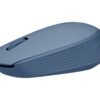 Logitech M171 - Mus - højre- og venstrehåndet - optisk - 3 knapper - trådløs - 2.4 GHz - trådløs modtager (USB) - blå/grå