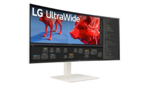 LG UltraWide 38BR85QC-W - LED-skærm - kurvet - 38"" (37.5"" til at se) - 3840 x 1600 WQHD+ @ 144 Hz - Nano IPS - 450 cd/m² - 1000:1 - DisplayHDR 600 - 1 ms - 2xHDMI, DisplayPort, USB-C - højtalere - Billede 4