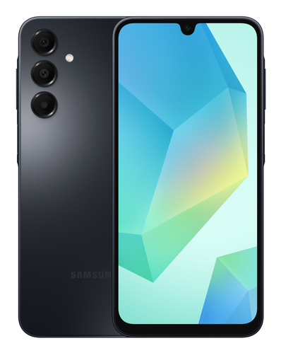 Samsung Galaxy A16 - Enterprise Edition - 4G smartphone - dual-SIM - RAM 4 GB / Intern hukommelse 128 GB - microSD slot - OLED display - 6.7"" - 2340 x 1080 pixels (90 Hz) - 3x bagkamera 50 MP, 5 MP, 2 MP - front camera 13 MP - sort