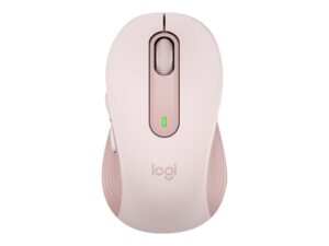 Logitech Signature M650 - Mus - optisk - 5 knapper - trådløs - Bluetooth, 2.4 GHz - Logitech Logi Bolt USB-modtager - rose - Billede 2