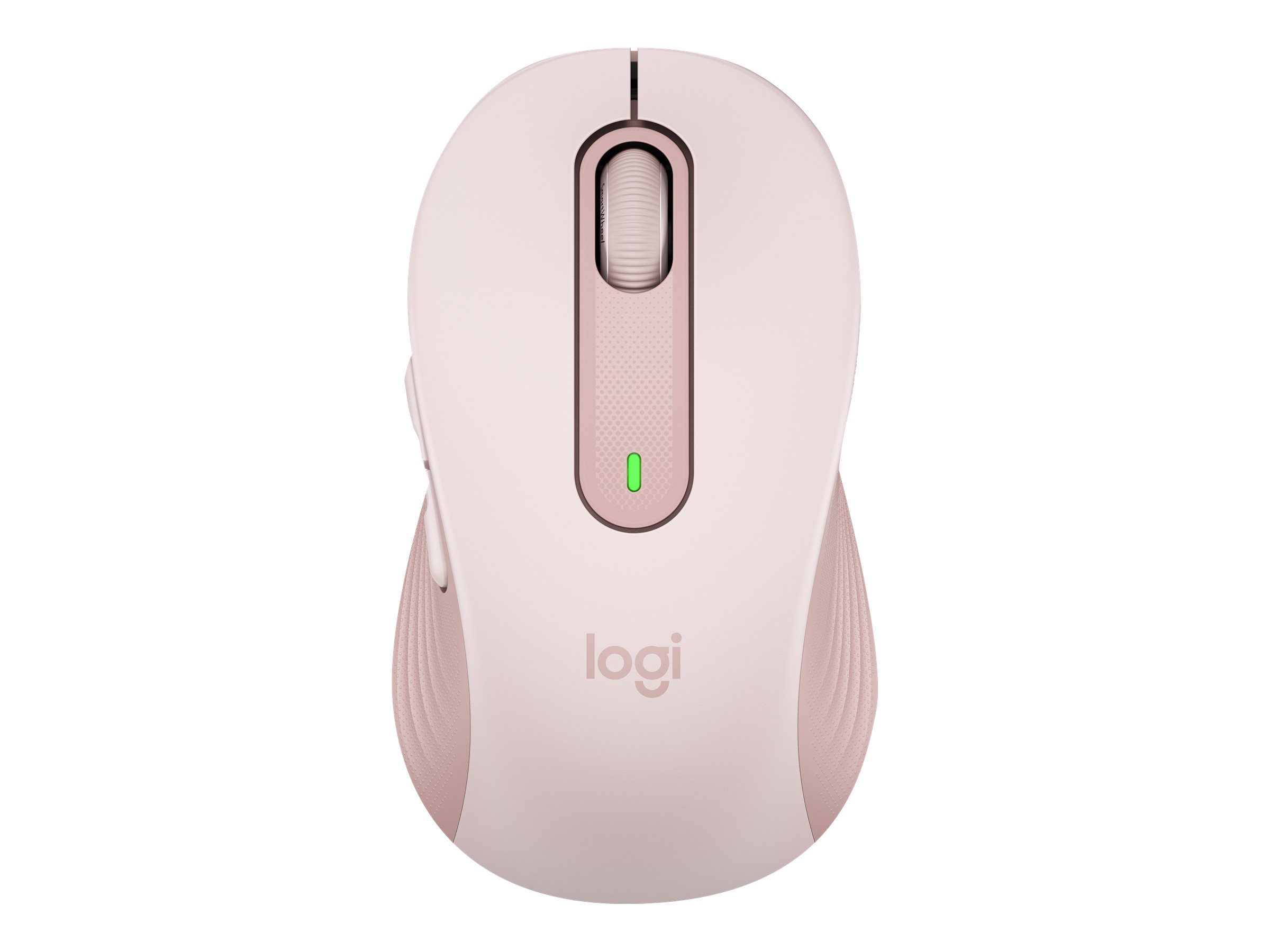 Logitech Signature M650 - Mus - optisk - 5 knapper - trådløs - Bluetooth, 2.4 GHz - Logitech Logi Bolt USB-modtager - rose - Billede 2