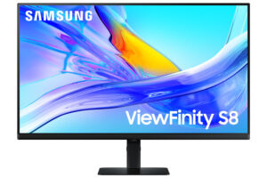 Samsung ViewFinity S8 S32D800UBU - S80UD Series - LED-skærm - USB - 32"" - 3840 x 2160 UHD @ 60 Hz - IPS - 350 cd/m² - 1000:1 - HDR10 - 5 ms - HDMI, DisplayPort, USB-C - sort