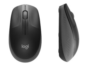 Logitech M190 - Mus - optisk - 3 knapper - trådløs - trådløs modtager (USB) - brunsort - Billede 4