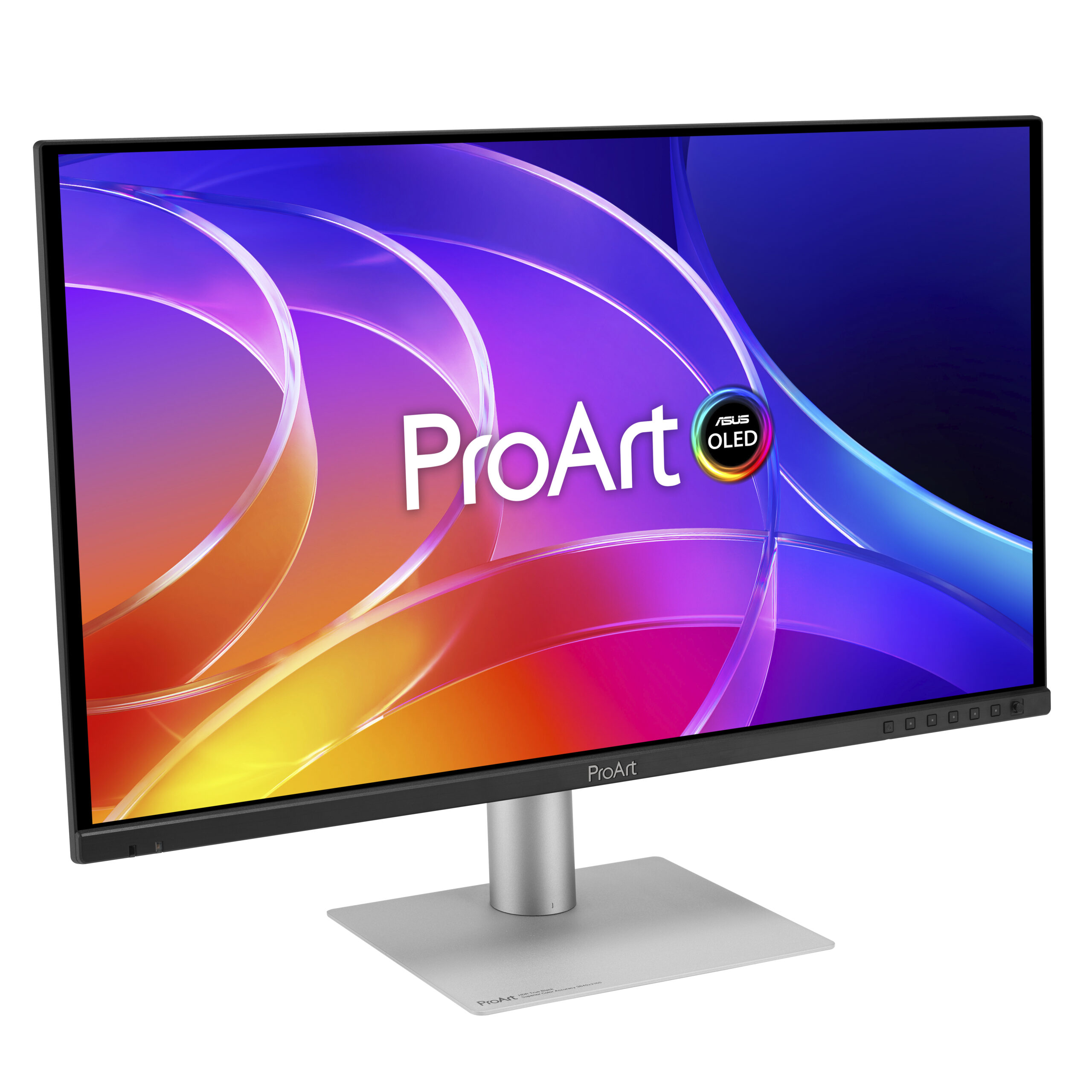 ASUS ProArt PA279CDV - OLED-monitor - USB - 27"" (26.5"" til at se) - 3840 x 2160 4K @ 120 Hz - 1000 cd/m² - 1500000:1 - HDR10 - 0.1 ms - HDMI, 2xDisplayPort, USB-C - højtalere - sort - Billede 2