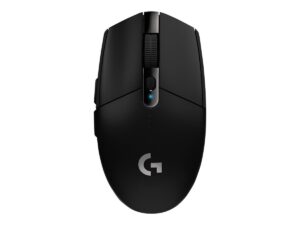 Logitech G G305 - Mus - optisk - 6 knapper - trådløs - 2.4 GHz - trådløs modtager (USB) - sort - Billede 4