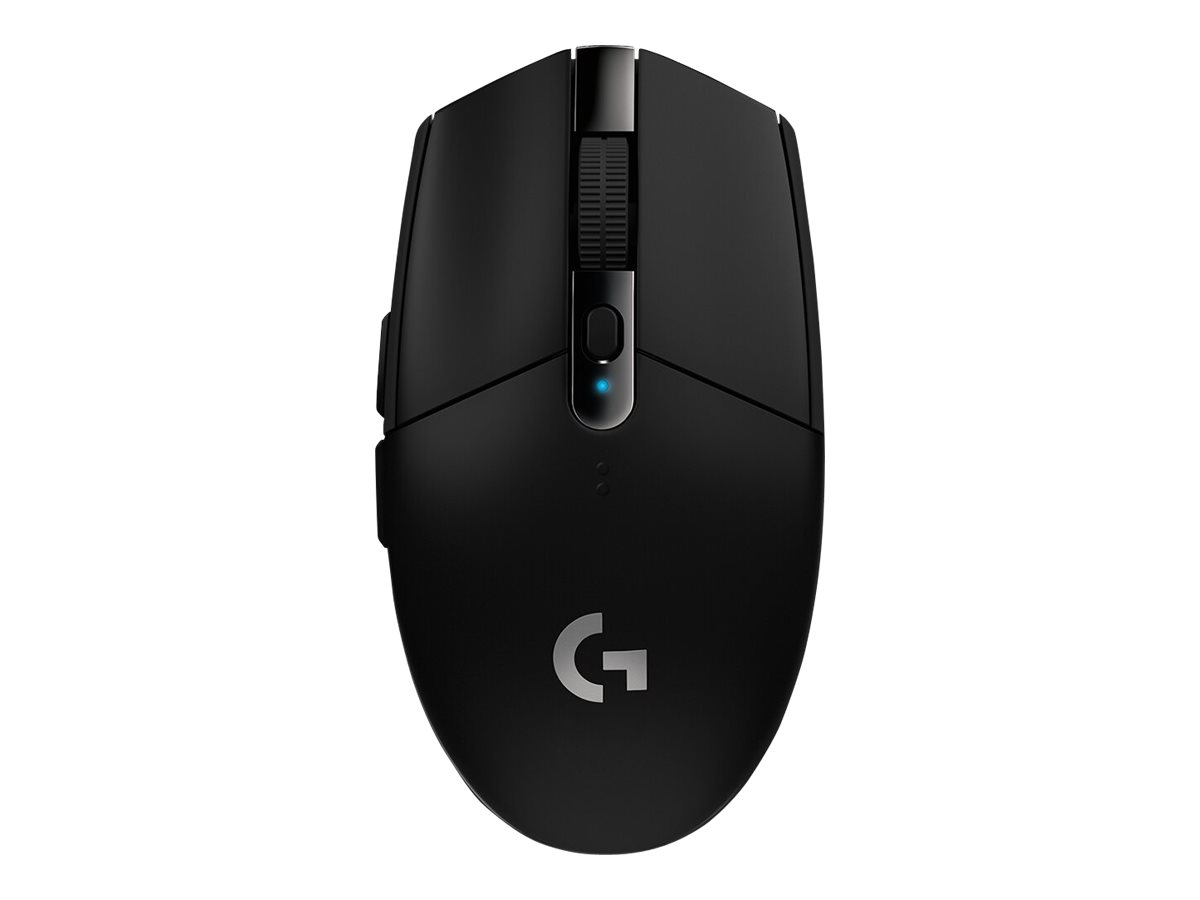 Logitech G G305 - Mus - optisk - 6 knapper - trådløs - 2.4 GHz - trådløs modtager (USB) - sort - Billede 4