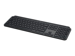 Logitech MX Keys S - Tastatur - bagbelyst - trådløs - Bluetooth LE - QWERTY - nordisk (dansk/finsk/norsk/svensk) - tastkontakt: Scissor-Key - grafit