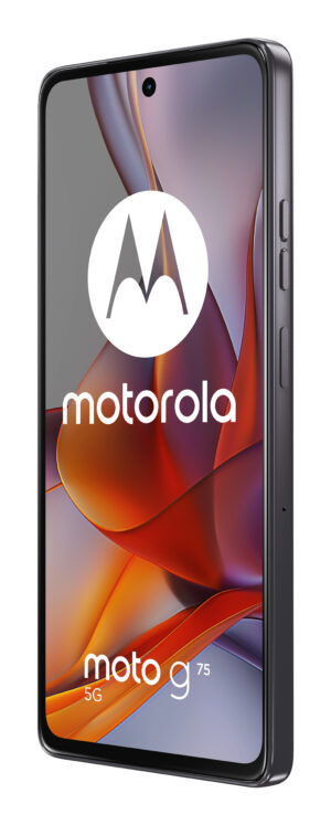 Motorola moto g75 5G 17,2 cm (6.78") Hybrid Dual SIM Android 14 USB Type-C 8 GB 256 GB 5000 mAh Grå 6.78", LCD, 2388 x 1080px, 387ppi, 19.9:9, Qualcomm Snapdragon 6 Gen 3, 8/256GB, 50MP + 8MP, 16MP, USB Type-C, 5G, Bluetooth 5.4, Wi-Fi 6E, NFC, 5000mAh, Android 14 - Billede 3