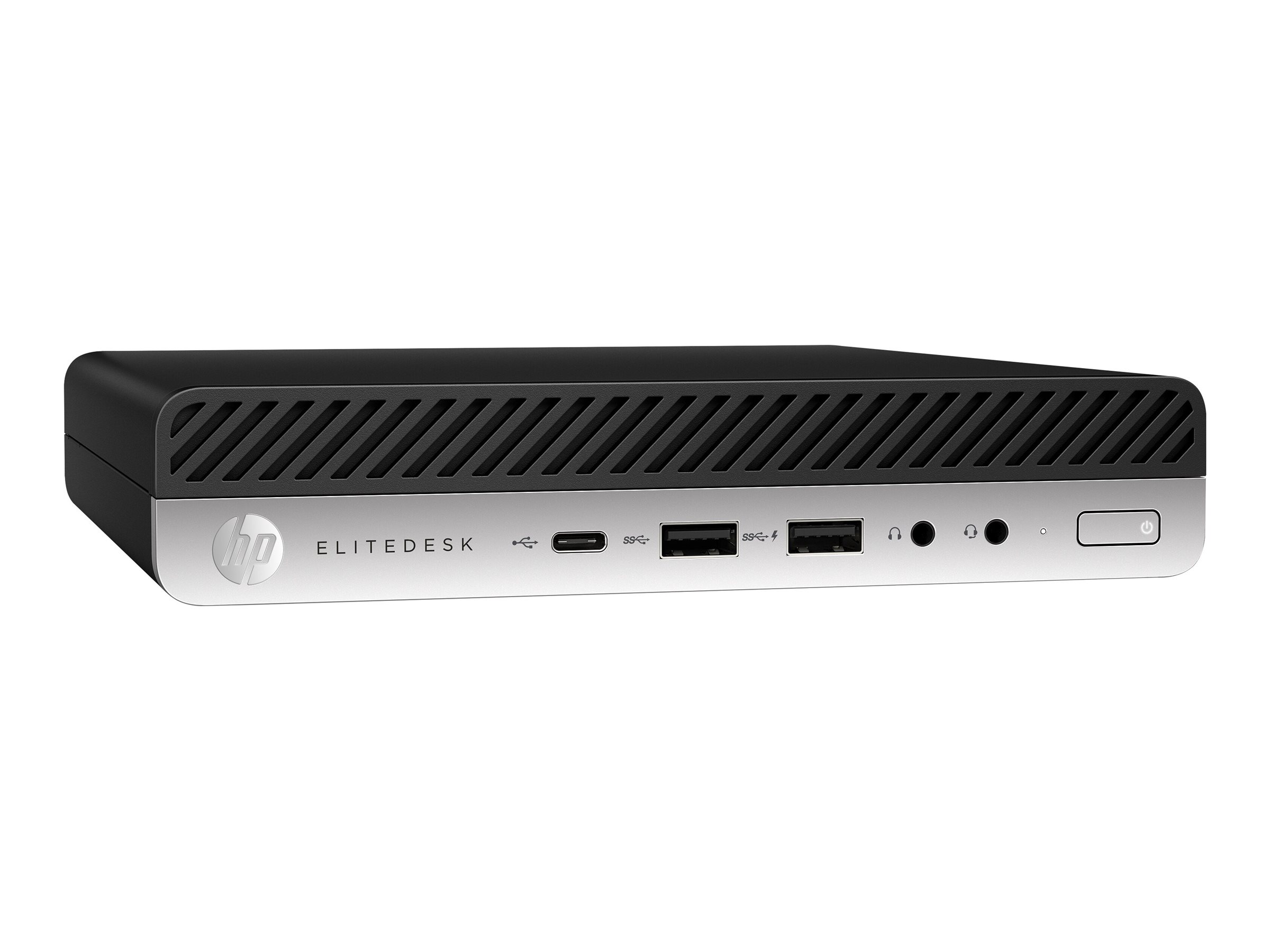 HP EliteDesk 800 G5 Mini - Mini desktop - Intel Core i5 - 9500T / op til 3.7 GHz - Win 11 Pro - Intel UHD Graphics - 8 GB RAM - 256 GB SSD - Preowned Grade A - Billede 3