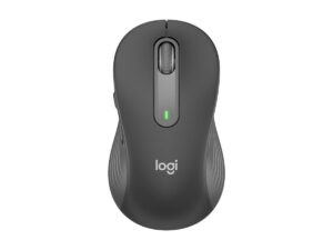 Logitech Signature M650 L - Mus - stor størrelse - optisk - 5 knapper - trådløs - Bluetooth, 2.4 GHz - Logitech Logi Bolt USB-modtager - grafit - Billede 2