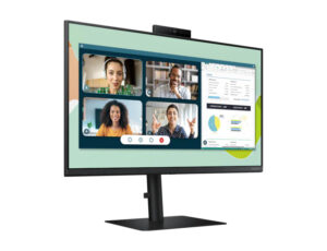 Samsung S24A400VEU - S40VA Series - LED-skærm - 24"" - 1920 x 1080 Full HD (1080p) @ 75 Hz - IPS - 250 cd/m² - 1000:1 - 5 ms - HDMI, VGA, DisplayPort - højtalere - sort - Billede 3