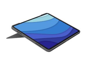 Logitech Combo Touch - Tastatur og folio-kasse - med trackpad - bagbelyst - Apple Smart connector - QWERTZ - tysk - grafit - for Apple 11-inch iPad Pro (M4) - Billede 2