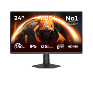 AOC Gaming 24G50F - G50 Series - LED-skærm - gaming - 24"" (23.8"" til at se) - 1920 x 1080 Full HD @ 144 Hz - IPS - 300 cd/m² - 1500:1 - 0.5 ms - HDMI, DisplayPort - sort
