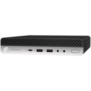 HP Prodesk 600 G4 Mini Core i5 I5-8500T 8GB 256GB Intel HD Graphics 630 Windows 11 Pro Grade A