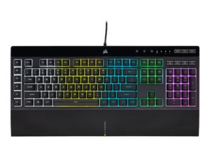 CORSAIR Gaming K55 RGB PRO - Tastatur - bagbelyst - USB - Nordisk - sort - Billede 3