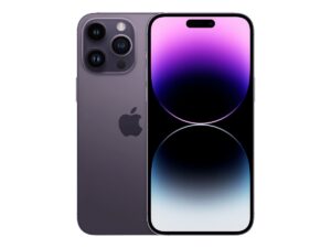 Apple iPhone 14 Pro Max - 5G smartphone - dual-SIM / Intern hukommelse 128 GB - OLED display - 6.7"" - 2796 x 1290 pixels (120 Hz) - 3x bagkamera 48 MP, 12 MP, 12 MP - front camera 12 MP - dyb purpur - Preowned Grade B+