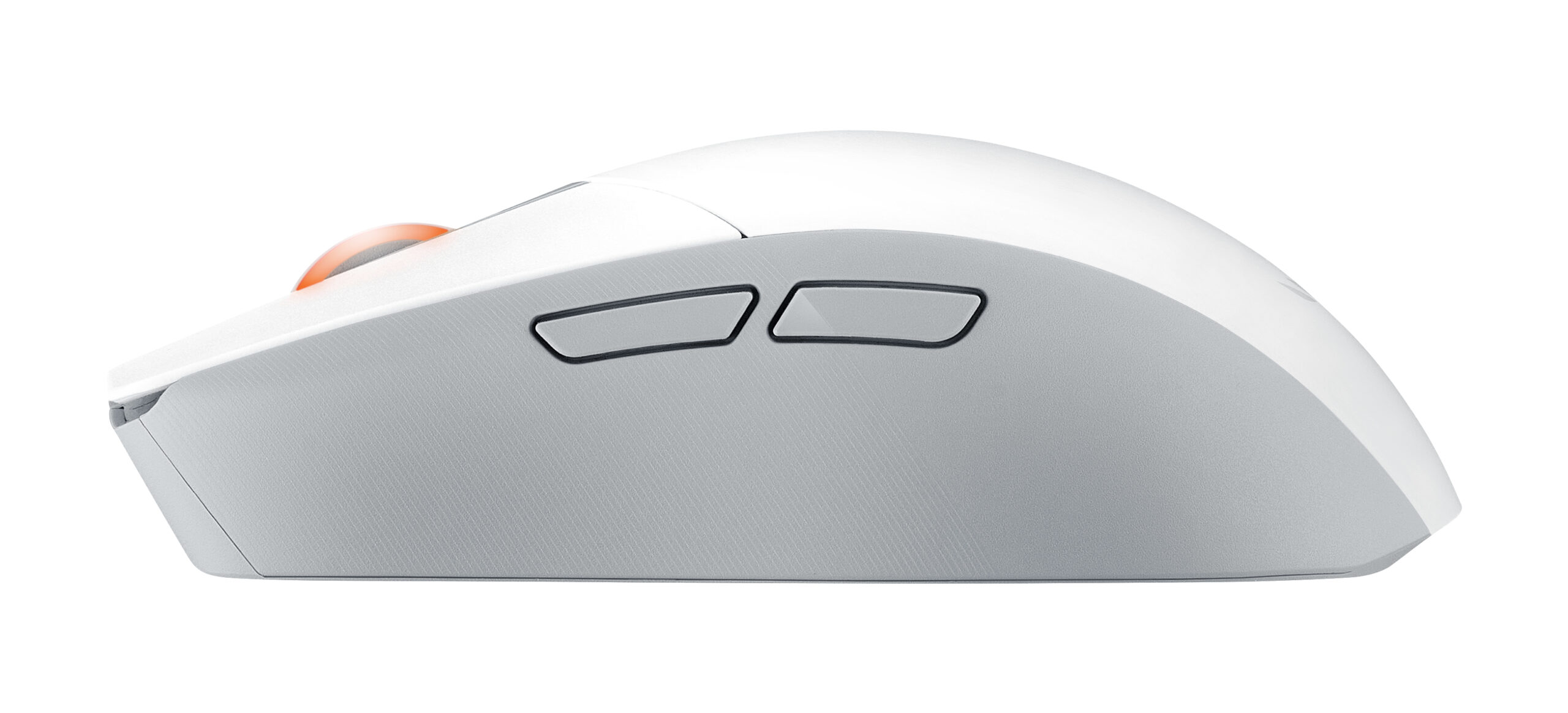 ASUS ROG Strix Impact III Wireless - Mus - højre- og venstrehåndet - optisk - trådløs - 2.4 GHz, Bluetooth 5.1 - USB ROG Omni trådløs modtager - månelyshvid - Billede 3