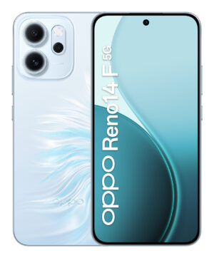 OPPO Reno14 F 5G, 16,7 cm (6.57"), 8 GB, 256 GB, 50 MP, Android 15, Blå