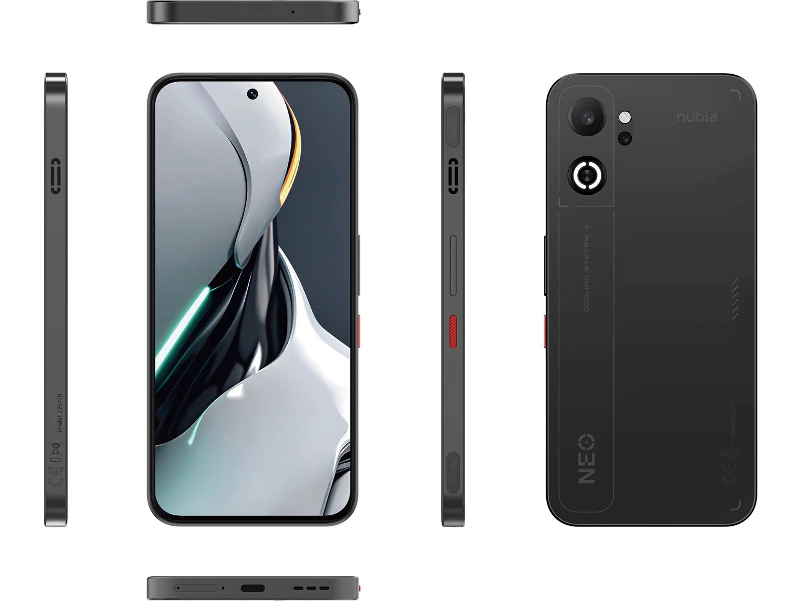nubia Neo 5 GT 256GB/8GB - Phantom Black