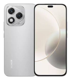 Honor 400 Lite - 5G smartphone - dual-SIM - RAM 8 GB / Intern hukommelse 256 GB - OLED display - 6.7"" - 2412 x 1080 pixels (120 Hz) - 2x bagkameraer 108 MP, 5 MP - front camera 16 MP - fløjlsgrå