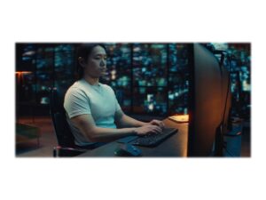 Logitech MX Keys Mini - Tastatur - bagbelyst - trådløs - Bluetooth - QWERTY - US International - grafit - Billede 5