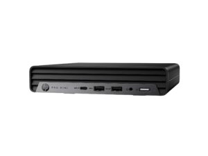 HP Pro 400 G9 - Mini Core i5 i5-14500T / op til 4.8 GHz - RAM 16 GB - SSD 512 GB - NVMe - UHD Graphics 770 - Gigabit Ethernet, IEEE 802.11ax (Wi-Fi 6E), Bluetooth 5.3 - Win 11 Pro - skærm: ingen - tastatur: tysk - med HP Wolf Pro Security Edition (1 år) - Billede 3