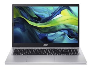 Acer Aspire Go 15 AG15-71P - Intel Core 5 - 120U / op til 5 GHz - Win 11 Home - Intel Graphics - 16 GB RAM - 512 GB SSD QLC, NVMe - 15.6"" TN 1920 x 1080 (Full HD) - Wi-Fi 6 - rent sølv - kbd: Nordisk
