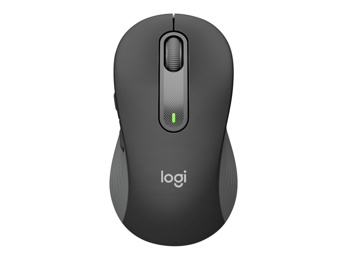 Logitech Signature M650 - Mus - optisk - 5 knapper - trådløs - Bluetooth, 2.4 GHz - Logitech Logi Bolt USB-modtager - grafit - Billede 3