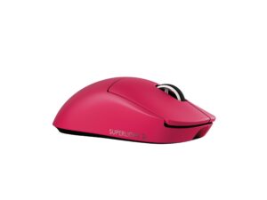 Logitech G PRO X SUPERLIGHT 2C - Mus - gaming - 5 knapper - trådløs, kablet - 2.4 GHz, USB - USB Logitech LIGHTSPEED-modtager - pink - Billede 3