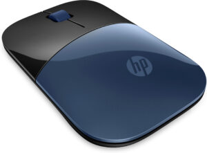 HP Z3700 - Mus - 3 knapper - trådløs - 2.4 GHz - trådløs modtager (USB) - blå - for OMEN Obelisk by HP 875 HP 27 Laptop 15 Pavilion Gaming TG01 Spectre x360 Laptop - Billede 2
