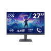Lenovo LOQ 27-10 - LED-skærm - 27"" - 1920 x 1080 Full HD (1080p) @ 200 Hz - IPS - 300 cd/m² - 1000:1 - HDR10 - 0.5 ms - 2xHDMI, DisplayPort - månegrå