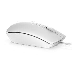 DELL MS116 mus Ambidextrous USB Type-A Optisk 1000 dpi Wired Mouse - MS116 - White - Billede 2