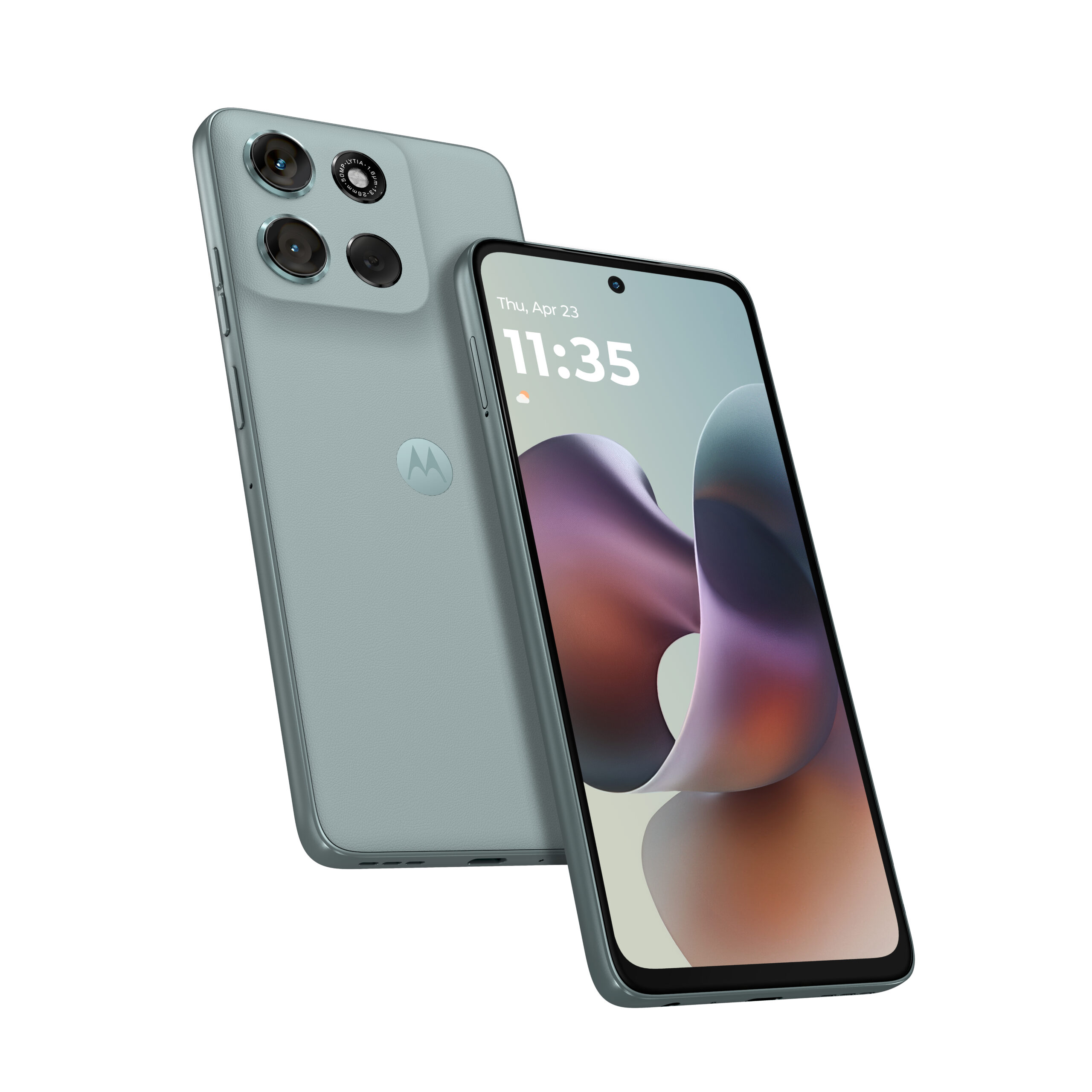Motorola moto g56 5G 17,1 cm (6.72") Hybrid Dual SIM Android 15 USB Type-C 8 GB 256 GB 5200 mAh Grå 6.72", LCD, 2400 x 1080px, MediaTek Dimensity 7060, 8/256GB, microSD, 50MP + 8MP, 32MP, 5G, Bluetooth 5.3, 802.11 a/b/g/n/ac, USB Type-C, 5200mAh, Android 15