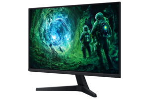Samsung Odyssey G5 S27FG530EU - G53F Series - LED-skærm - gaming - 27"" - 2560 x 1440 QHD @ 200 Hz - IPS - 300 cd/m² - 1000:1 - HDR10 - 1 ms - 2xHDMI, DisplayPort - sort - Billede 3