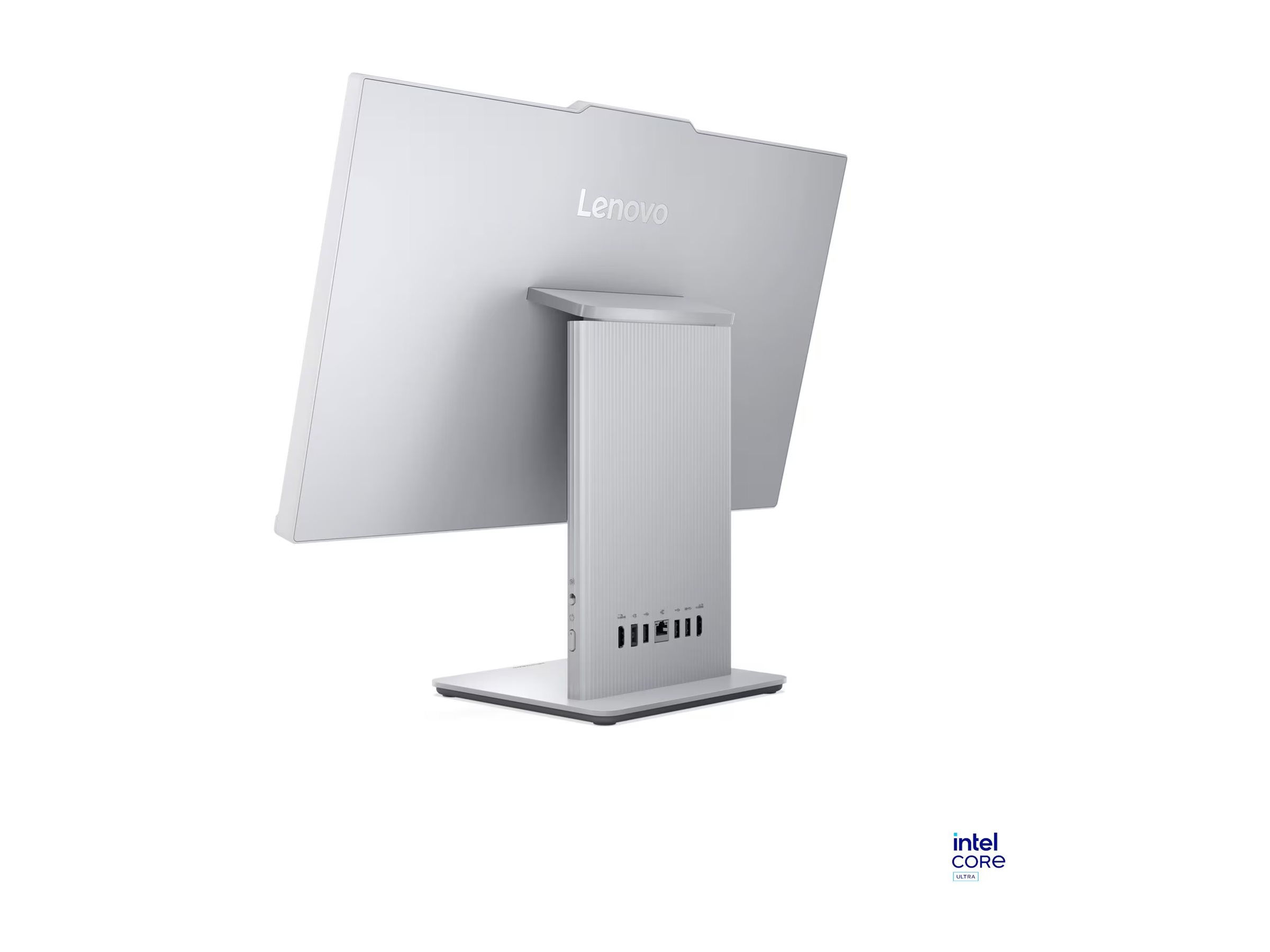 Lenovo IdeaCentre AIO 24ILL11 F0JY - AI PC - alt-i-én med monitorstander - Core Ultra 5 226V / op til 4.5 GHz - RAM 16 GB - SSD 512 GB - NVMe - Arc Graphics 130V - Bluetooth 5.3, IEEE 802.11ax (Wi-Fi 6) - Win 11 Home - skærm: LED 23.8"" 1920 x 1080 (Full HD) @ 100 Hz - tastatur: engelsk - skygrå - Billede 5