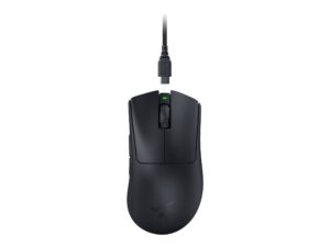 Razer DeathAdder V3 Pro - Mus - ergonomisk - højrehåndet - optisk - 5 knapper - trådløs - Bluetooth, USB - sort - Billede 2
