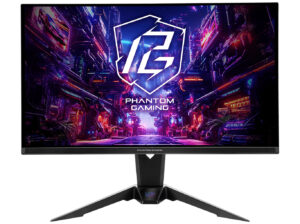 ASRock Phantom Gaming PGO27QFV - OLED-monitor - gaming - 27"" - 2560 x 1440 QHD @ 360 Hz - 1000 cd/m² - 1500000:1 - DisplayHDR 400 True Black - 0.03 ms - 2xHDMI, DisplayPort, USB-C