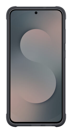 Samsung EF-RS731 - Beskyttelsescover til mobiltelefon - grov - blød berøring-silikone - sort - for Galaxy S25 FE - Billede 2
